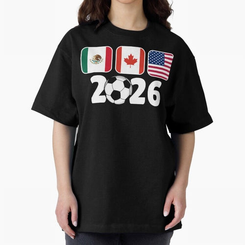 2026 World Cup North America Emblem Retro Classic T-Shirt Bring Global Tournament Vibes to FIFA World Cup 2026 for Fans of Cristiano Ronaldo and England and Germany, Bringing Classic Soccer Heritage, Championship Pressure, Fan Loyalty and
