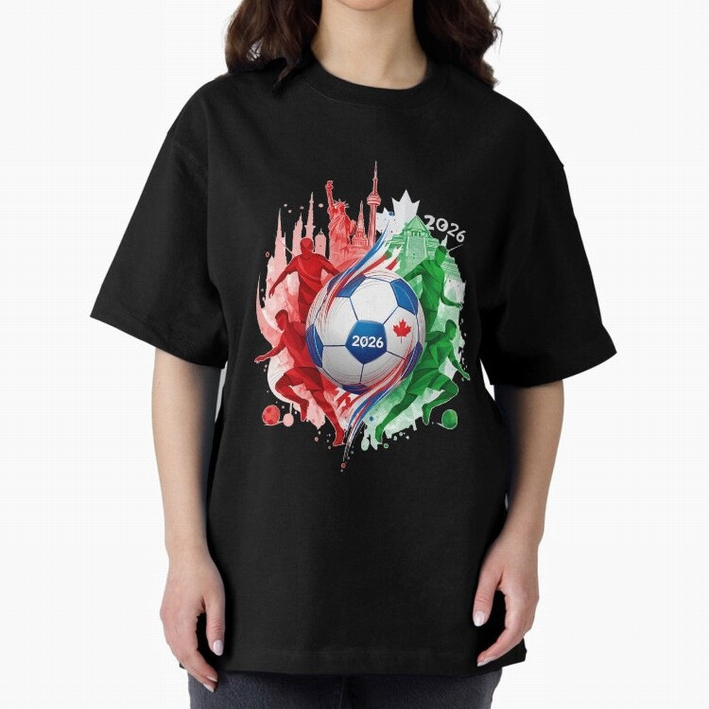 Internation Unity 2026 Classic T-Shirt Celebrate the FIFA World Cup 2026 Journey through Messi, CR7 and Mbappe Highlights, Germany Pride, Supporter Pride, Iconic Celebrations, Legendary Names and Global Match Day Energy; Perfect for Fans,