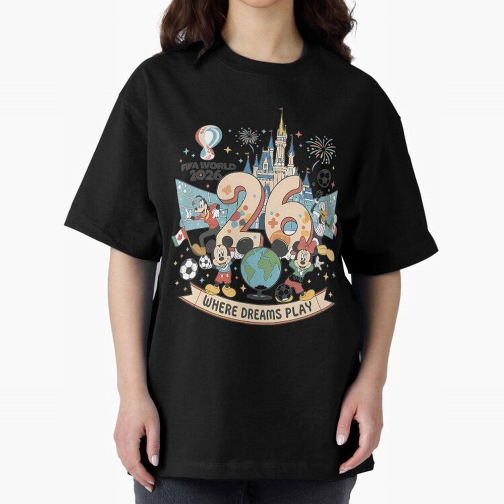 Dreamland Football 2026 Classic T-Shirt Honor the Football Icons of FIFA World Cup 2026 Spirit, Built around Argentina, Haaland and Mbappe, Match Day Excitement, Supporter Culture, Golden Goals and Global Football Passion; Created for Match Day