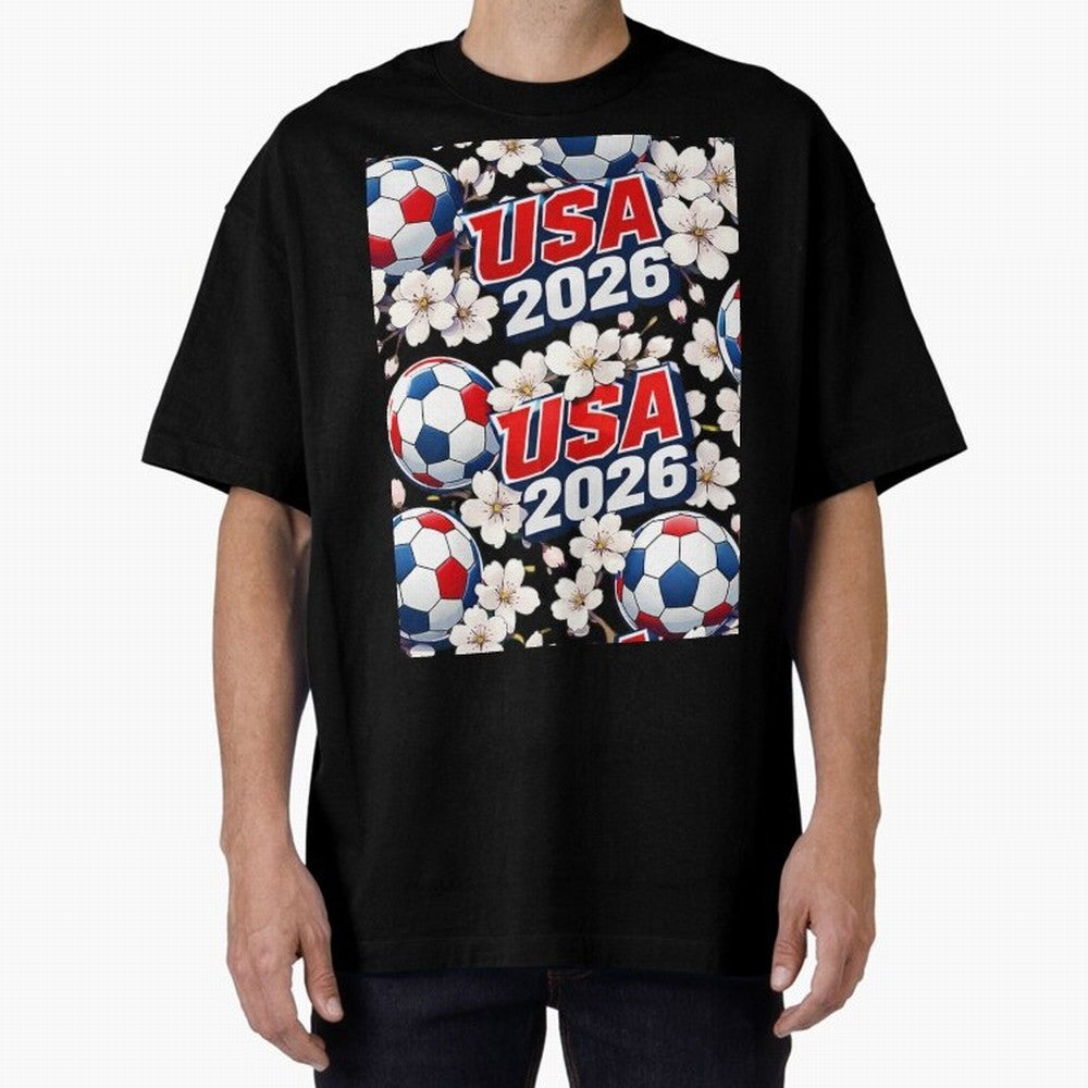 USA 2026 Soccer World Cup Pattern - Artistic Picasso Style Football Classic T-Shirt Celebrate Unforgettable Nights in the FIFA World Cup 2026 Group Stage Journey through Mbappe and Neymar Highlights, Argentina, France and Brazil Pride, Classic
