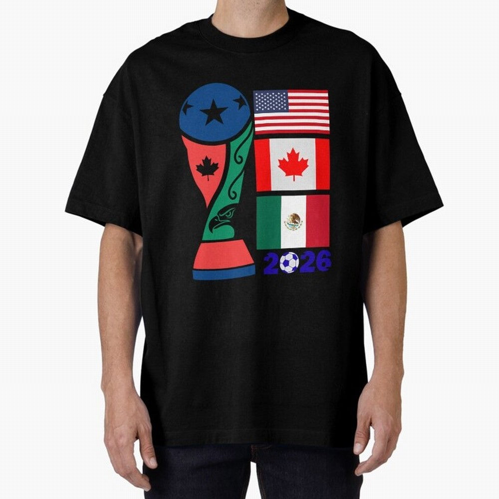North America Football Unity 2026 Classic T-Shirt Honor the Beautiful Game during FIFA World Cup 2026 Spirit, Made for Argentina and Brazil, Messi and Cristiano Ronaldo, Match Day Excitement, Supporter Culture, Golden Goals and Global Football