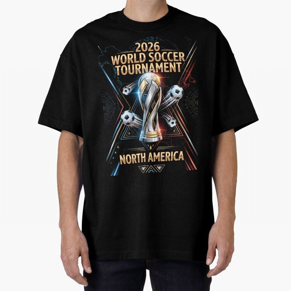 2026 FIFA Classic T-Shirt Discover FIFA World Cup 2026 USA Canada Mexico Spirit, Centered on France and Portugal, Messi and Cristiano Ronaldo, Global Supporter Spirit, Legendary Goals, National Colors and Tournament Celebration; Ideal for Fans Who