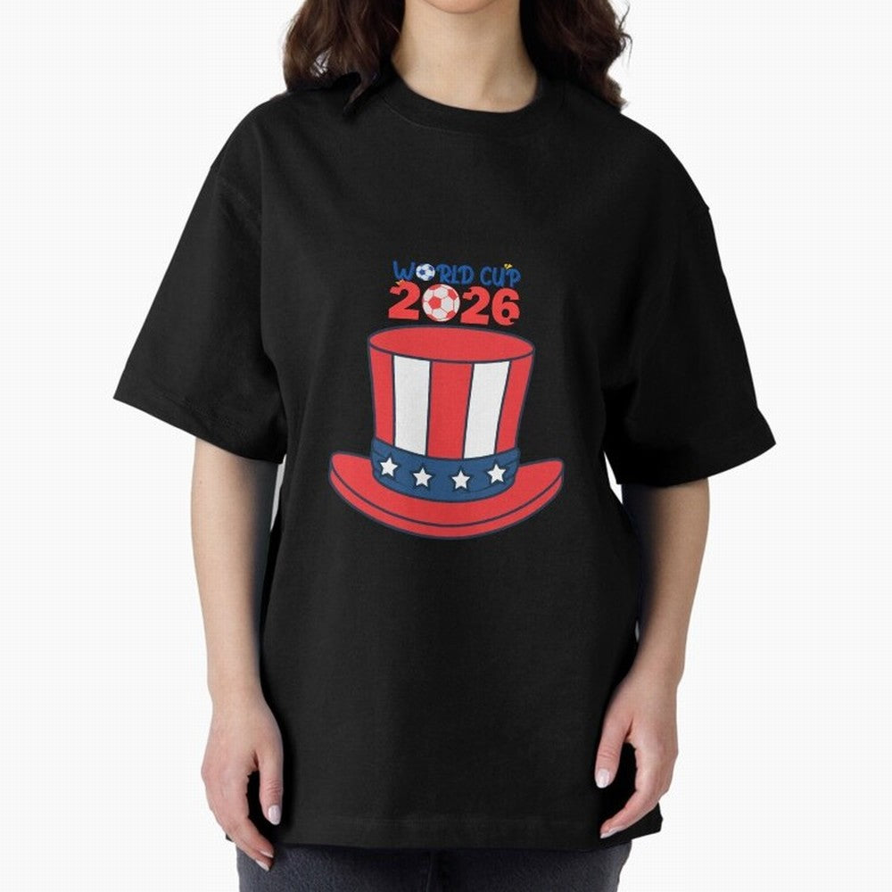 Patriotic Soccer Hat Design for FIFA World Cup 2026 Celebration Classic T-Shirt Discover FIFA World Cup 2026 Group Stage with Messi, Argentina and Brazil Energy, Sports Nostalgia, International Competition, Famous Players and Unforgettable