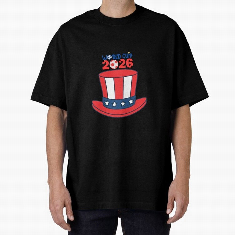 Patriotic Soccer Hat Design for FIFA World Cup 2026 Celebration Classic T-Shirt Discover FIFA World Cup 2026 Group Stage with Messi, Argentina and Brazil Energy, Sports Nostalgia, International Competition, Famous Players and Unforgettable