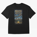 Houston Starry Night Skyline World Cup 2026 Soccer Poster ¡ª Van Gogh Fine Art Print Classic T-Shirt Celebrate National Team Dreams in FIFA World Cup 2026 Spirit, Built around France and Portugal, Haaland and Mbappe, Championship Spirit, Famous