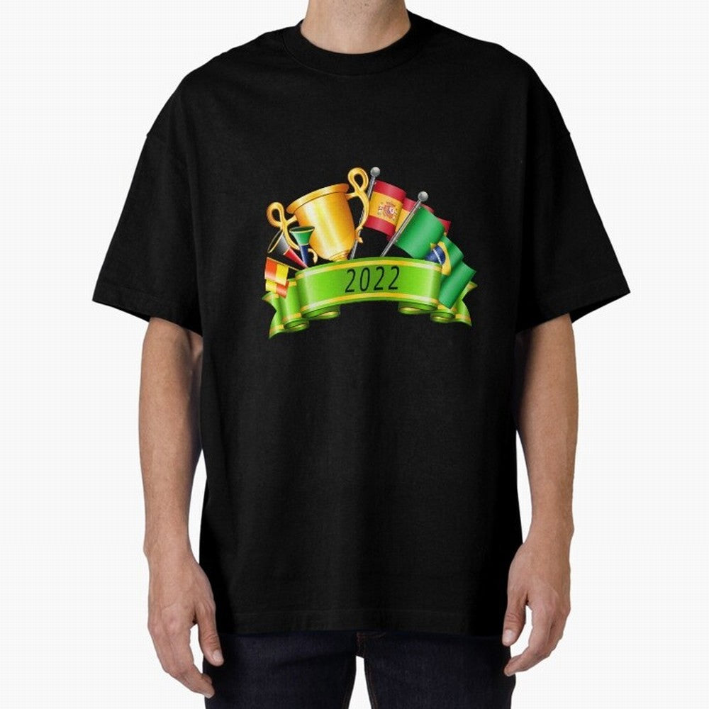 World Cup 2022 Qatar Spain Brazil Classic T-Shirt Cheer for Match Day Hype around FIFA World Cup 2026 Group Stage, CR7, Spain and Netherlands, Champion Mindset, Group Stage Buzz, Knockout Tension and Passionate Fan Culture; Ideal for Football Dads,