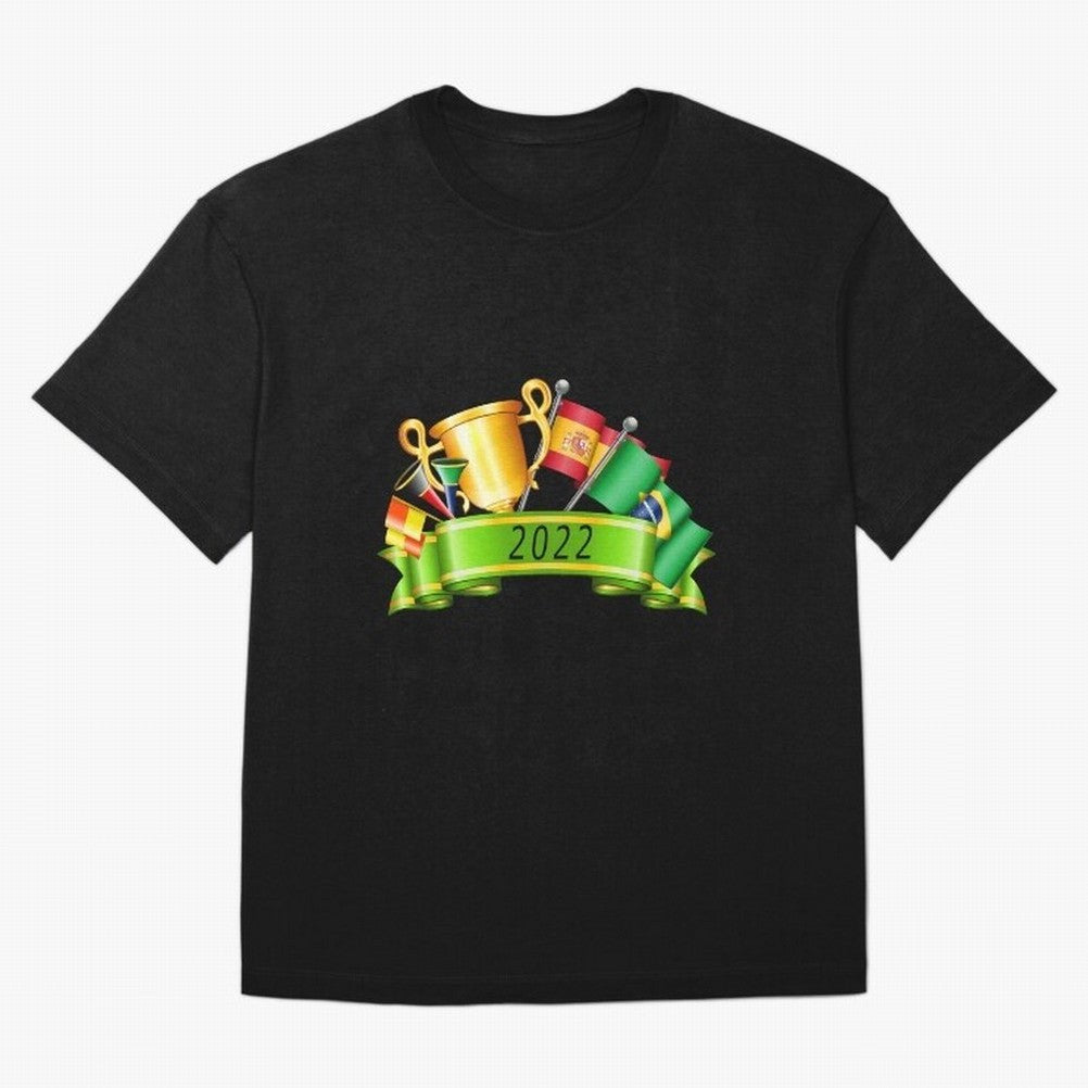 World Cup 2022 Qatar Spain Brazil Classic T-Shirt Cheer for Match Day Hype around FIFA World Cup 2026 Group Stage, CR7, Spain and Netherlands, Champion Mindset, Group Stage Buzz, Knockout Tension and Passionate Fan Culture; Ideal for Football Dads,