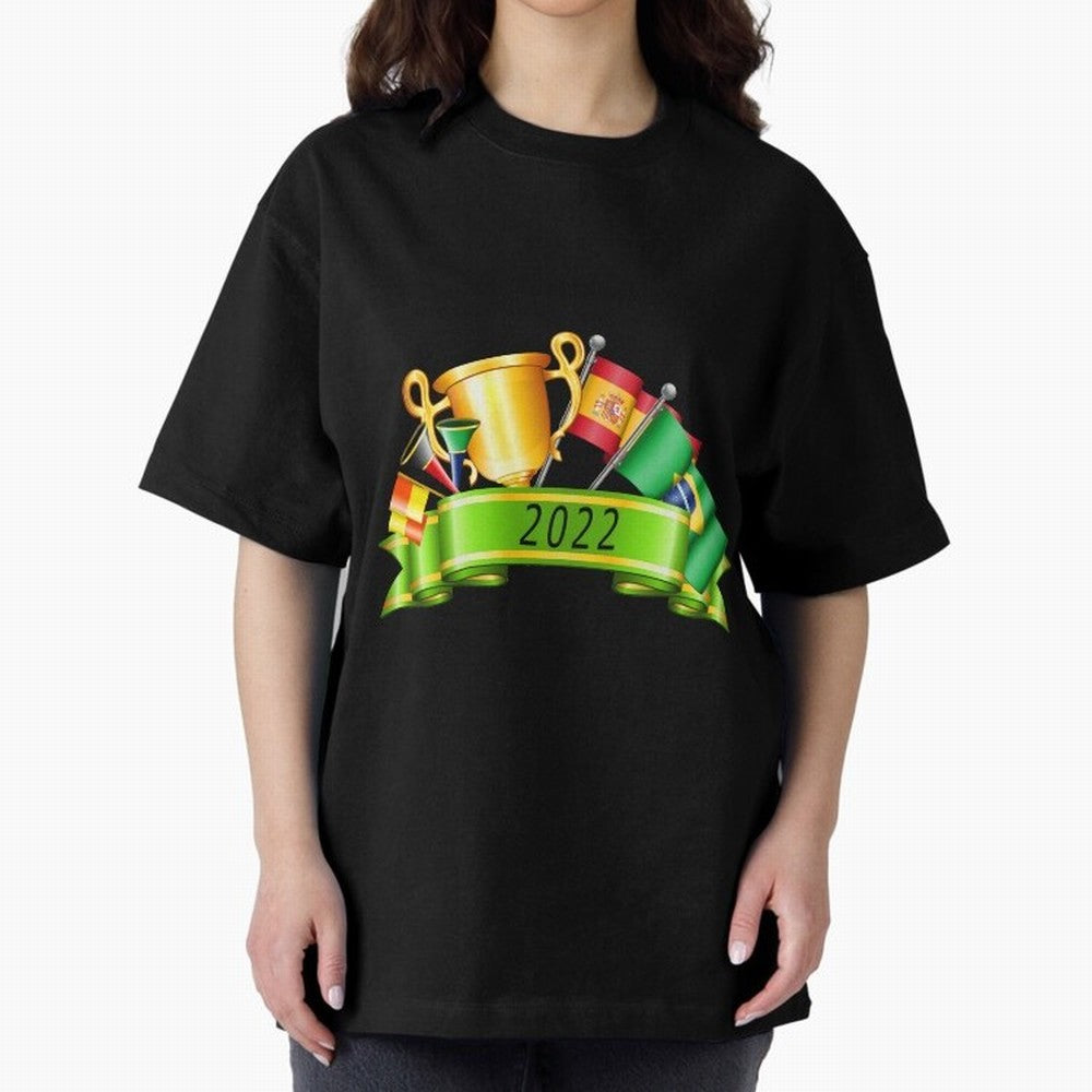 World Cup 2022 Qatar Spain Brazil Classic T-Shirt Cheer for Match Day Hype around FIFA World Cup 2026 Group Stage, CR7, Spain and Netherlands, Champion Mindset, Group Stage Buzz, Knockout Tension and Passionate Fan Culture; Ideal for Football Dads,