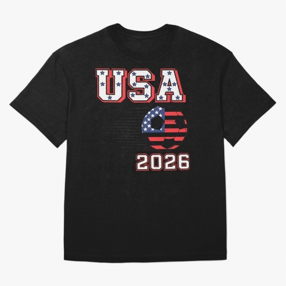 Vintage USA World Cup, Fifa World Cup 2026 Classic T-Shirt Elevate the FIFA World Cup 2026 Group Stage Journey through Neymar, Haaland and Cristiano Ronaldo Highlights, Germany Pride, Football History, Final Match Energy, Crowd Noise and Once in a