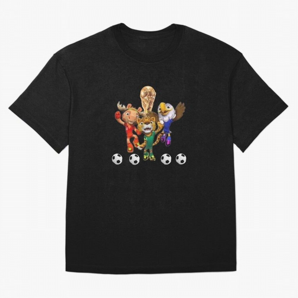 World Cup Mascot Classic T-Shirt Feel the Heartbeat of FIFA World Cup 2026 USA Canada Mexico Spirit, Celebrating Argentina, CR7 and Messi, Supporter Pride, Iconic Celebrations, Legendary Names and Global Match Day Energy; Perfect for Supporters Who