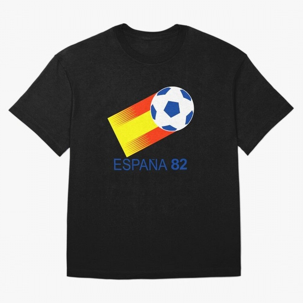 Spain Espana 82 World Cup Soccer 80s Classic T-Shirt Celebrate Supporters United by Global Football Passion for FIFA World Cup 2026, Capturing Neymar, England, Retro Football Energy, Iconic Rivalries, Trophy Chase Drama and Stadium Atmosphere;