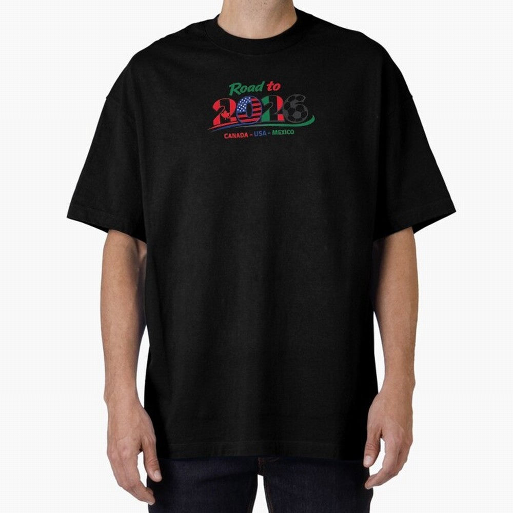 2026 Football Fan Design - North America - Three Nations One Dream Classic T-Shirt Remember Iconic Moments from FIFA World Cup 2026 Spirit, Connected to Spain, Cristiano Ronaldo, Vintage Soccer Flavor, Modern Football Stars, National Flags and