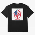 American Soccer 2026 Flag Burst Emblem Classic T-Shirt Represent FIFA World Cup 2026 Spirit, Capturing France, Messi, CR7 and Mbappe, Fan Favorite Moments, National Team Passion, Big Match Drama and Soccer History; Made for Die Hard Supporters,