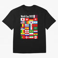 Countries Participating In The World Cup 2022 Qatar Classic T-Shirt Keep Football History Alive during FIFA World Cup 2026 for Fans of Messi and Argentina, France and Brazil, Bringing Champion Mindset, Group Stage Buzz, Knockout Tension and