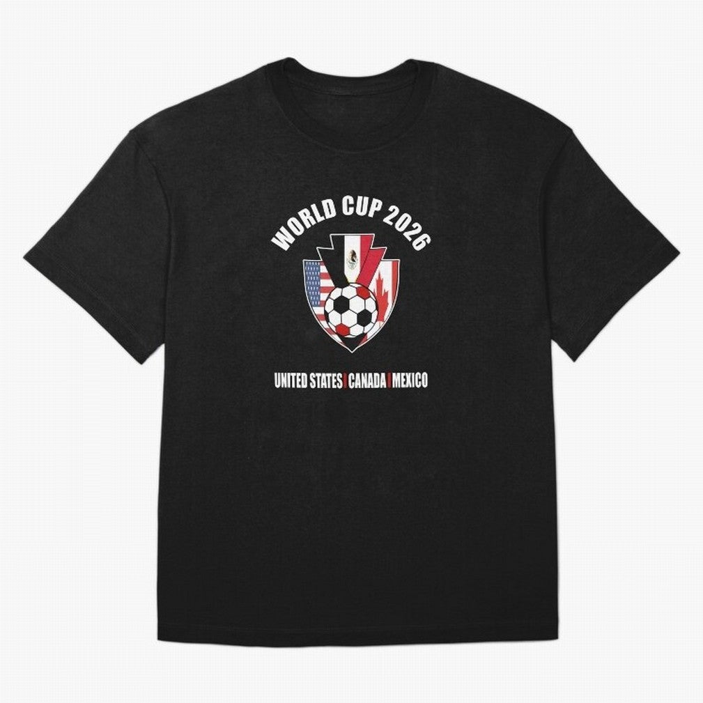 World Cup 2026 T-Shirt_85693409 Classic T-Shirt Bring Bold Fan Energy to FIFA World Cup 2026 USA Canada Mexico for Fans of CR7 and Spain, Bringing Football History, Final Match Energy, Crowd Noise and Once in a Lifetime Moments; Ideal for Fans Who