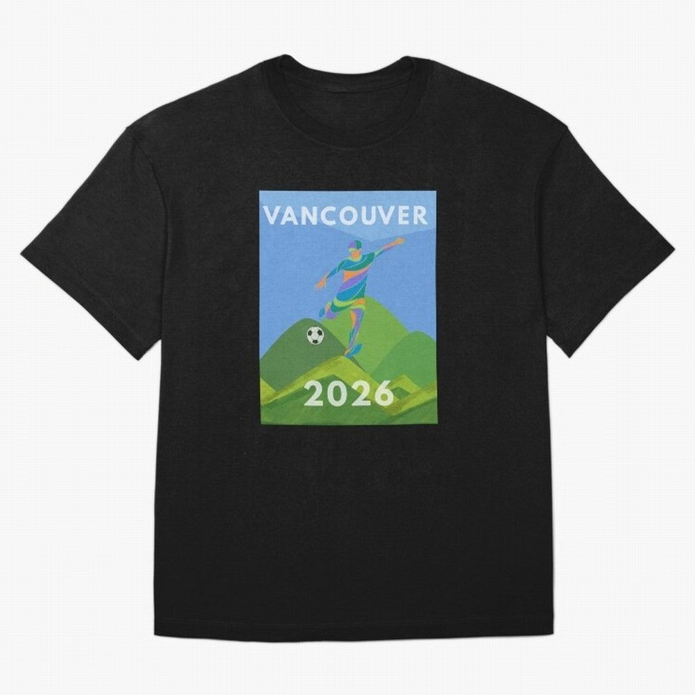 Vancouver soccer 2026 host city Classic T-Shirt Honor the Beautiful Game during FIFA World Cup 2026 USA Canada Mexico Centered on CR7, France Energy, Global Supporter Spirit, Legendary Goals, National Colors and Tournament Celebration; Ideal for