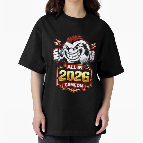 All in 2026 soccer fan design Classic T-Shirt Bring a Champion Mindset to FIFA World Cup 2026 Connected to Neymar, Haaland and Cristiano Ronaldo, Argentina and Brazil Energy, Supporter Pride, Iconic Celebrations, Legendary Names and Global Match