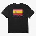 USA 2026 World Cup Americas football. Classic T-Shirt Bring World Football Passion into the FIFA World Cup 2026 USA Canada Mexico Journey through CR7 Highlights, England Pride, Champion Mindset, Group Stage Buzz, Knockout Tension and Passionate Fan