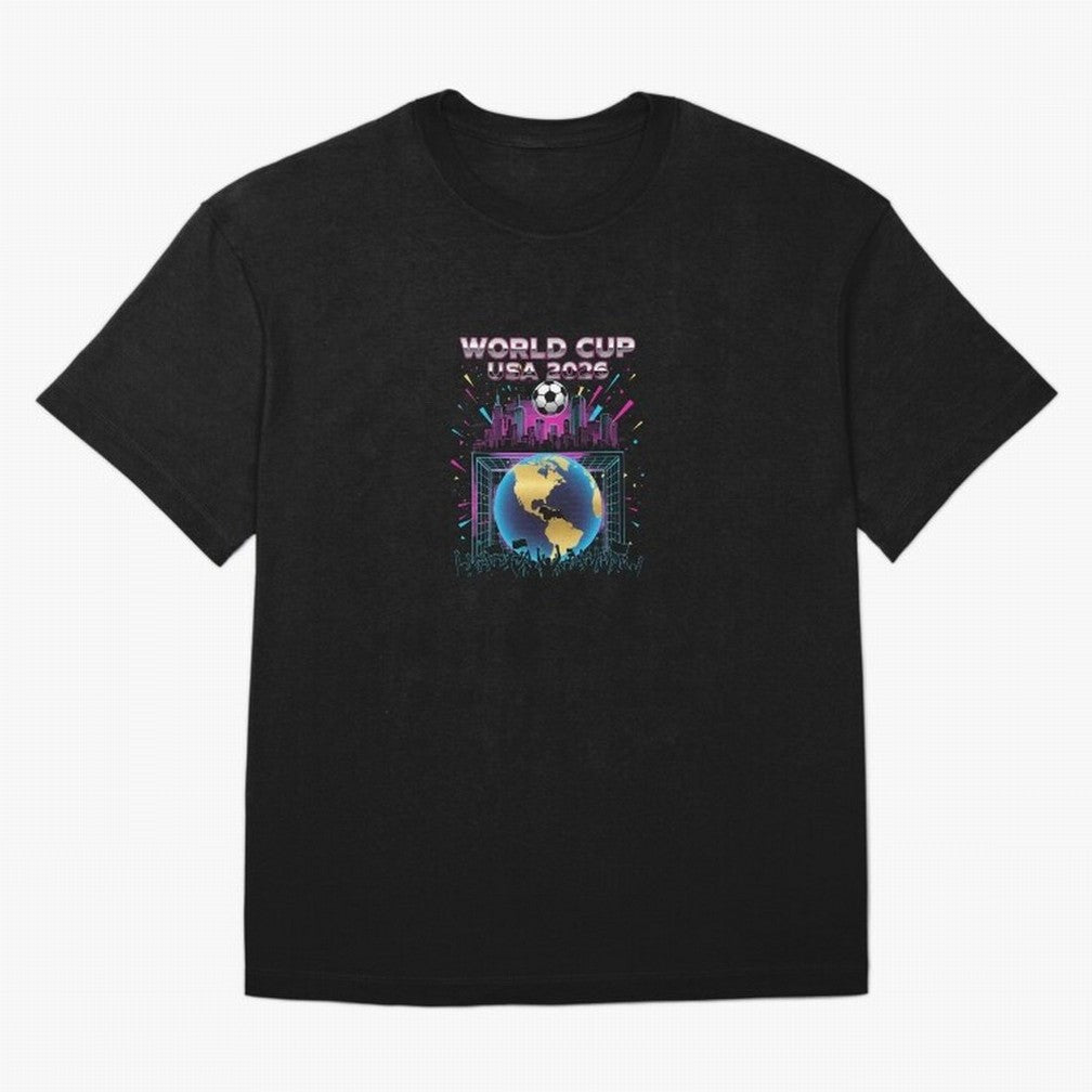World Cup USA 2026 - Retro Soccer City Celebration Classic T-Shirt Build Match Day Hype around FIFA World Cup 2026 USA Canada Mexico, Cristiano Ronaldo, Haaland and CR7, Argentina, Retro Football Energy, Iconic Rivalries, Trophy Chase Drama and