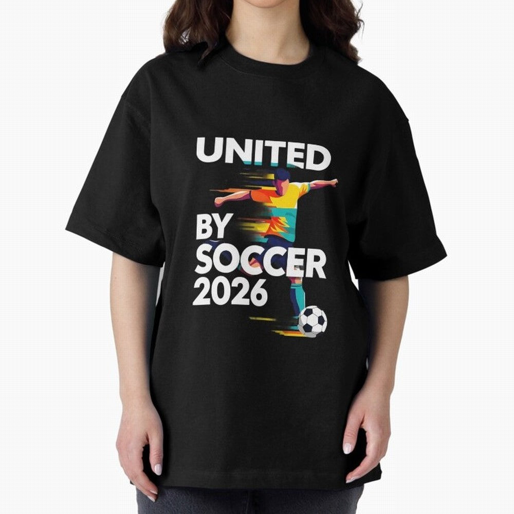 United by Soccer 2026 Football Fan Hoodie International Cup Style Graphic Classic T-Shirt Follow the Road to Global Football Passion for FIFA World Cup 2026 Group Stage, Centered on Cristiano Ronaldo, Haaland and CR7, Portugal, Game Day Rituals,