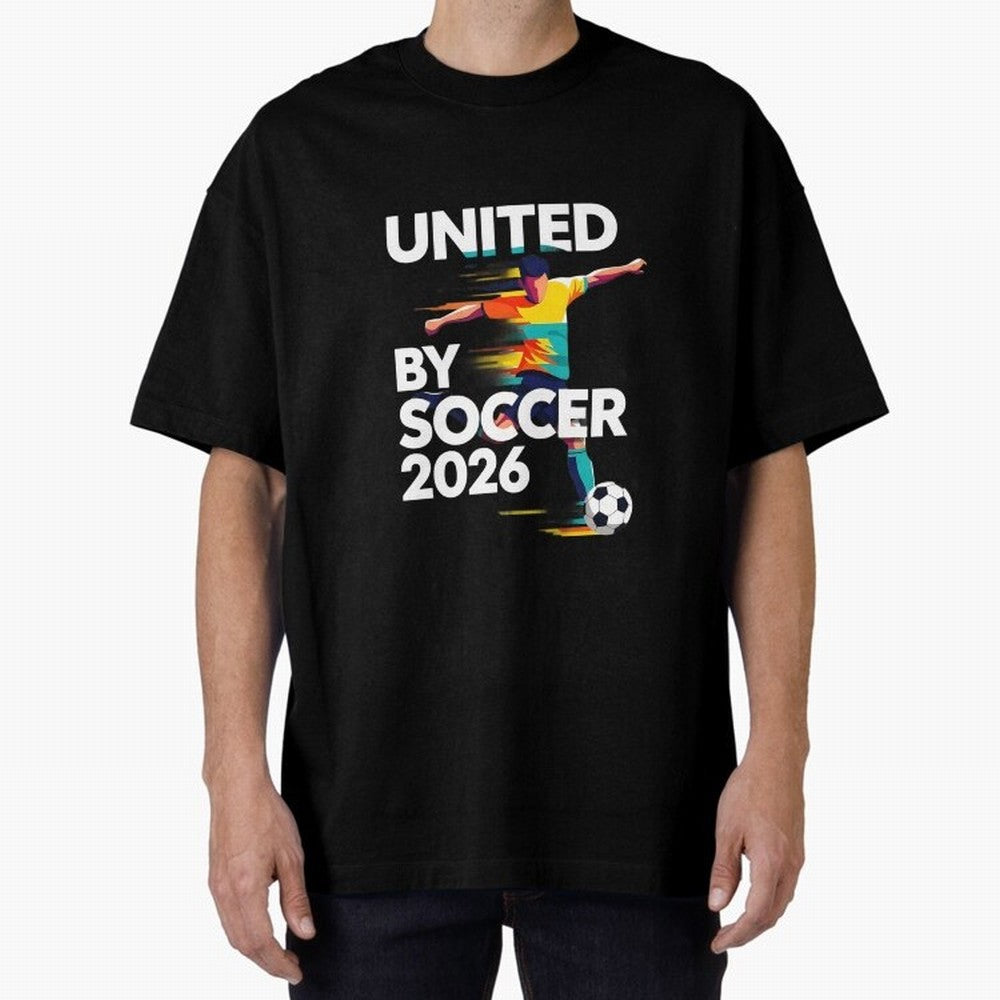 United by Soccer 2026 Football Fan Hoodie International Cup Style Graphic Classic T-Shirt Follow the Road to Global Football Passion for FIFA World Cup 2026 Group Stage, Centered on Cristiano Ronaldo, Haaland and CR7, Portugal, Game Day Rituals,