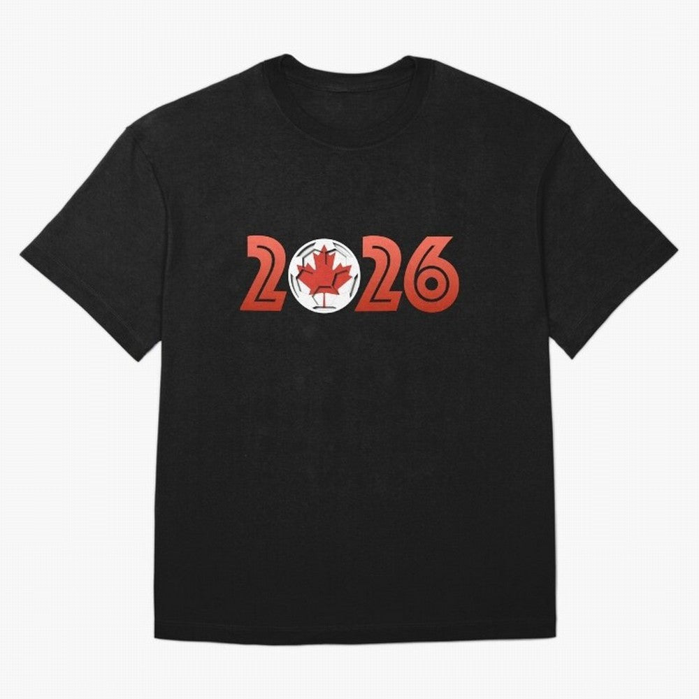 Canada Soccer 2026 Design Classic T-Shirt Represent FIFA World Cup 2026 Group Stage Spirit, Highlighting Brazil, Messi and Cristiano Ronaldo, Supporter Pride, Iconic Celebrations, Legendary Names and Global Match Day Energy; Created for Match Day