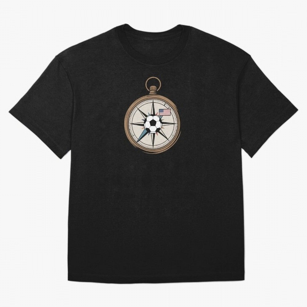 All Roads Lead to 2026 USA Compass Soccer World Cup Classic T-Shirt Live for the Drama of FIFA World Cup 2026 Group Stage Spirit, Made for Argentina, France and Brazil, Cristiano Ronaldo, Haaland and CR7, Goal Celebration Energy, Supporter