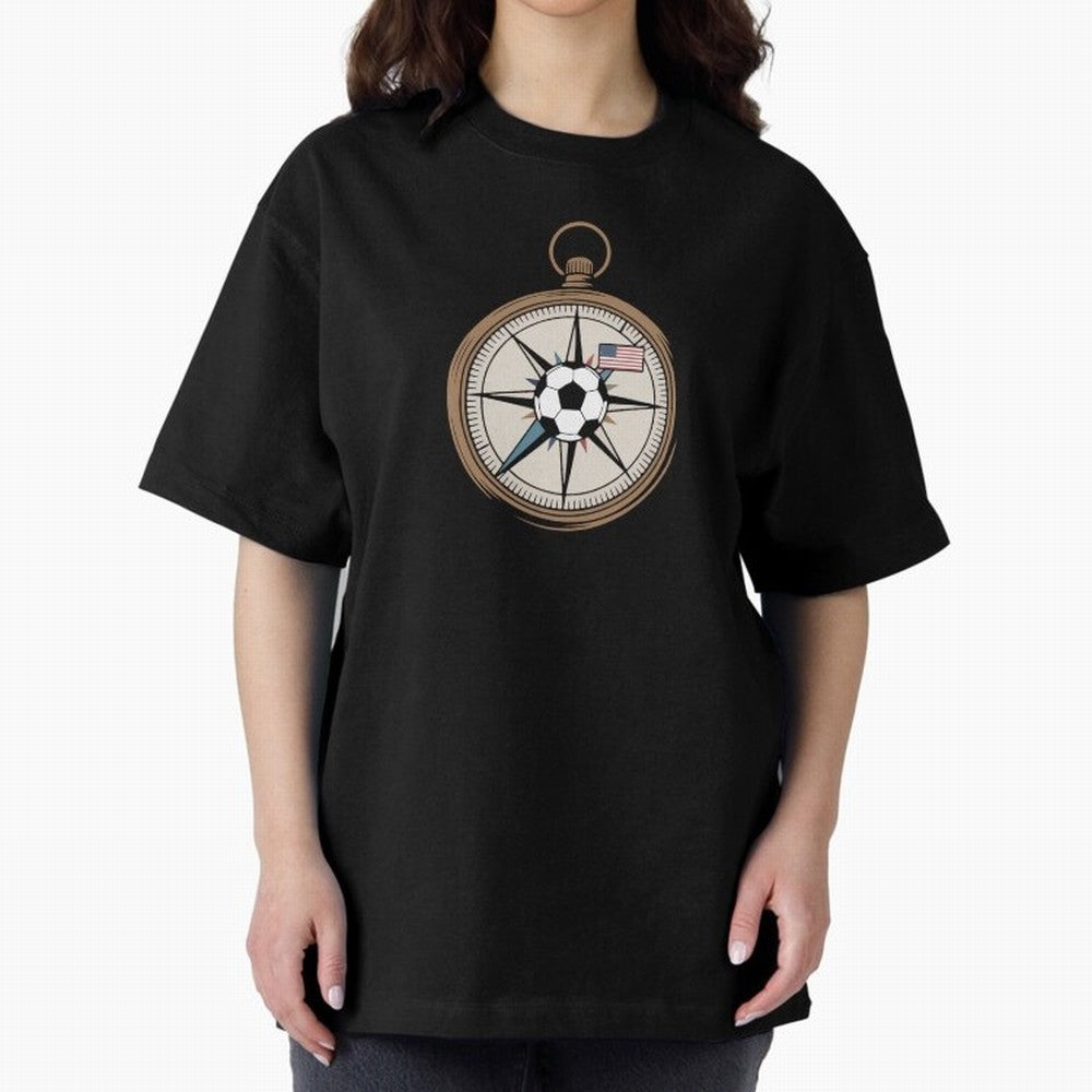 All Roads Lead to 2026 USA Compass Soccer World Cup Classic T-Shirt Live for the Drama of FIFA World Cup 2026 Group Stage Spirit, Made for Argentina, France and Brazil, Cristiano Ronaldo, Haaland and CR7, Goal Celebration Energy, Supporter