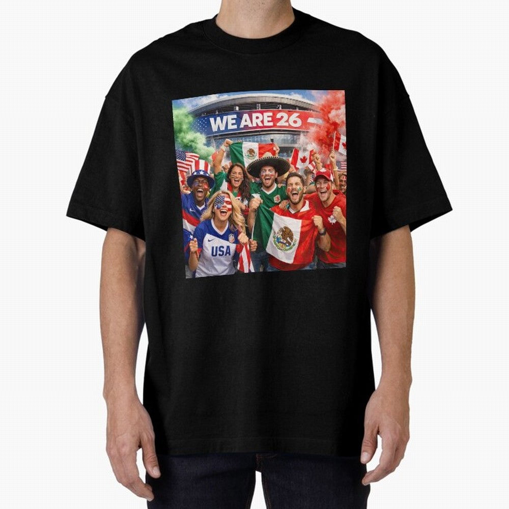 2026 FIFA World Cup Celebration Classic T-Shirt Support Global Football Passion for FIFA World Cup 2026, Celebrating Cristiano Ronaldo, Argentina, France and Brazil, Football History, Final Match Energy, Crowd Noise and Once in a Lifetime Moments;