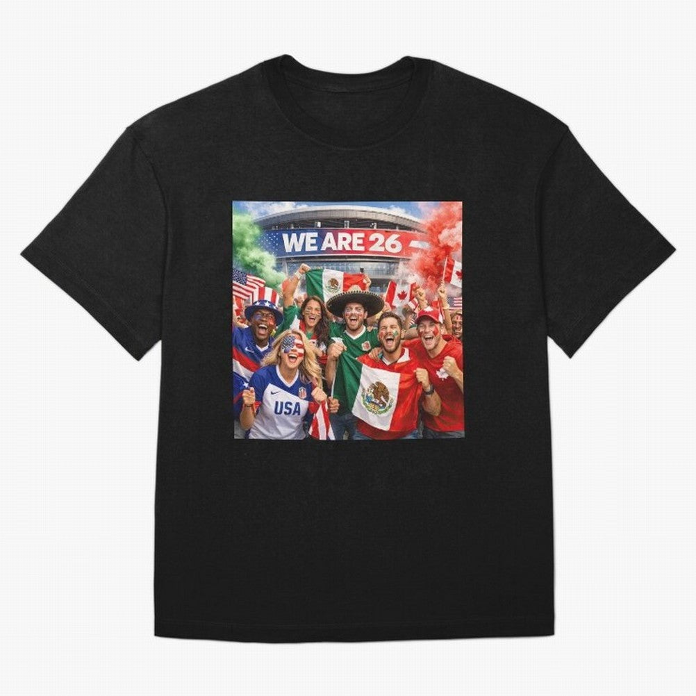 2026 FIFA World Cup Celebration Classic T-Shirt Support Global Football Passion for FIFA World Cup 2026, Celebrating Cristiano Ronaldo, Argentina, France and Brazil, Football History, Final Match Energy, Crowd Noise and Once in a Lifetime Moments;