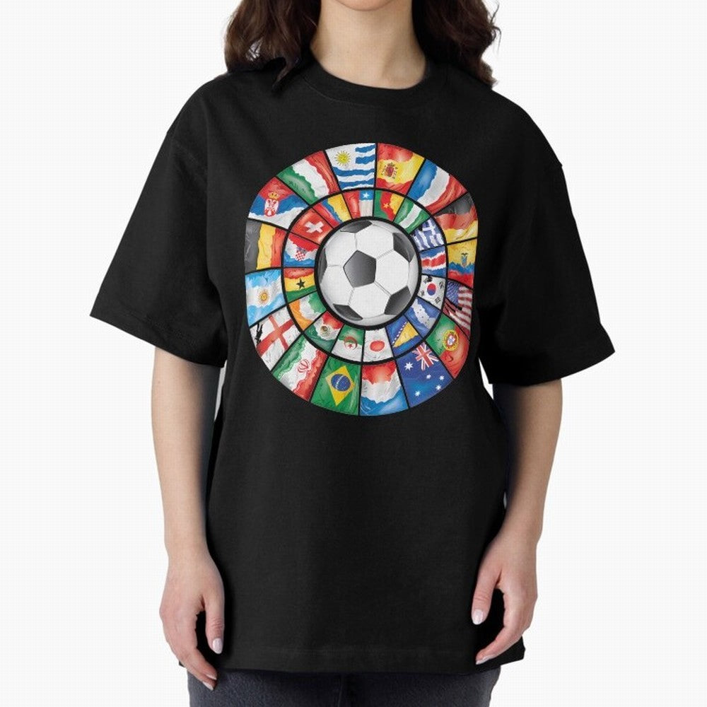 International Football Classic T-Shirt Celebrate Rivalries and Pride in the FIFA World Cup 2026 Journey through Mbappe Highlights, England Pride, Football Festival Excitement, Trophy Ambitions, Country Rivalries and Star Player Buzz; Created for