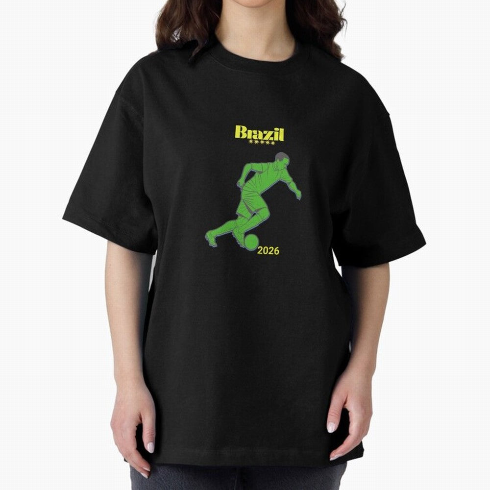 Brazil Soccer Classic T-Shirt Make Your Look Match Global Football Passion for FIFA World Cup 2026 Group Stage, Built around Haaland, Germany, Supporter Pride, Iconic Celebrations, Legendary Names and Global Match Day Energy; Perfect for Supporters