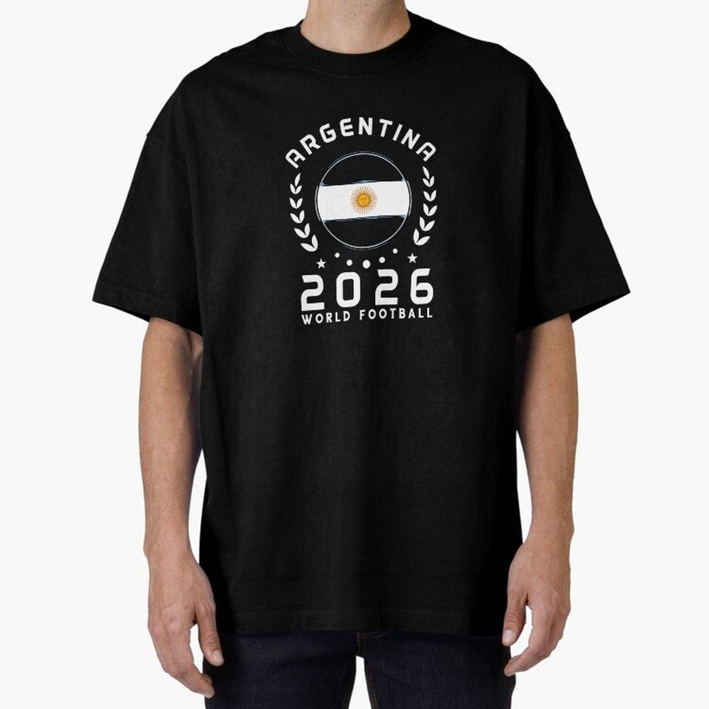 World Cup 2026 Argentina Football Fan Argentine Supporter T-Shirt_85614595 Classic T-Shirt Carry the Colors and Pride of FIFA World Cup 2026 USA Canada Mexico for Fans of CR7 and England, France and Netherlands, Bringing Match Day Excitement,