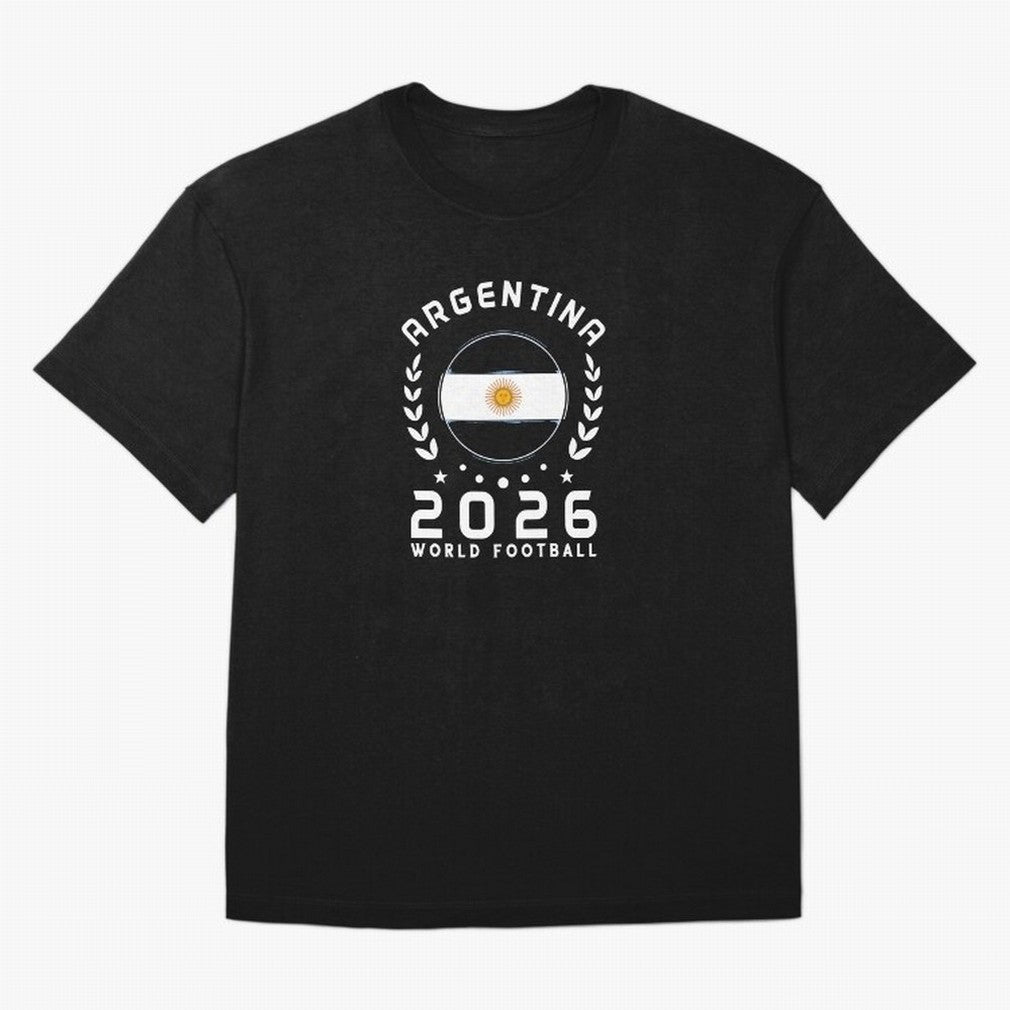 World Cup 2026 Argentina Football Fan Argentine Supporter T-Shirt_85614595 Classic T-Shirt Make Your Look Match the FIFA World Cup 2026 Group Stage Journey through Mbappe and Neymar Highlights, Argentina, France and Brazil Pride, Champion Mindset,