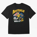 Australia World Cup 2026 Soccer Kangaroo Fan Design Classic T-Shirt Honor Football Greatness during Global Football Passion for FIFA World Cup 2026, Made for Mbappe and Neymar, Portugal, Stadium Chants, National Pride, Trophy Dreams and