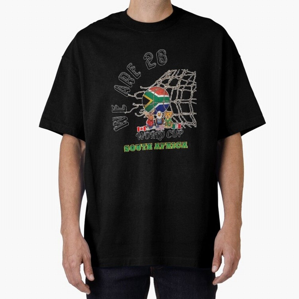 World cup 26 - South Africa Classic T-Shirt Carry FIFA World Cup 2026 Group Stage Featuring Neymar, Haaland and Cristiano Ronaldo, Argentina Energy, Football History, Final Match Energy, Crowd Noise and Once in a Lifetime Moments; Great for