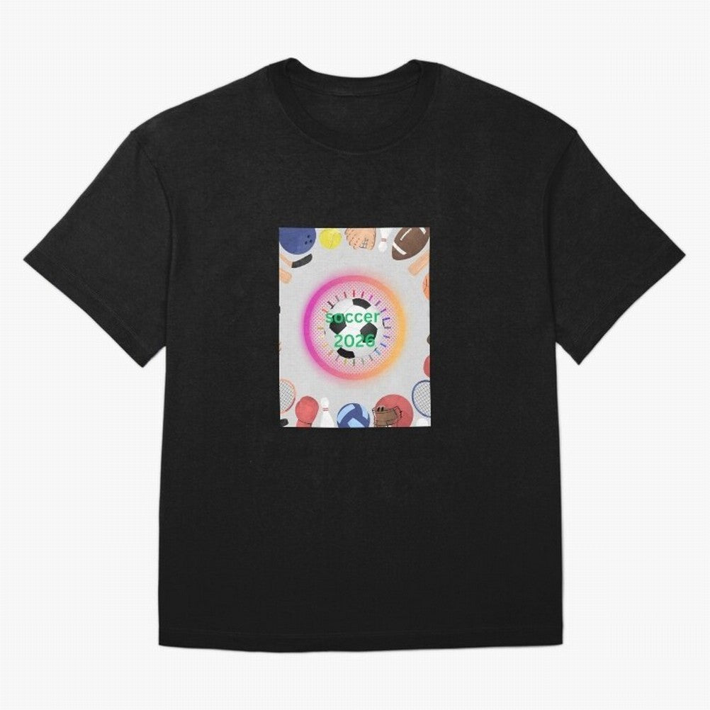 SOCCER GAME OF NATIONS Classic T-Shirt Fuel Your Fan Pride for FIFA World Cup 2026 for Fans of Mbappe and Neymar and Portugal, Bringing Championship Spirit, Famous Goals, Roaring Crowds and International Football Unity; Ideal for Passionate Fans