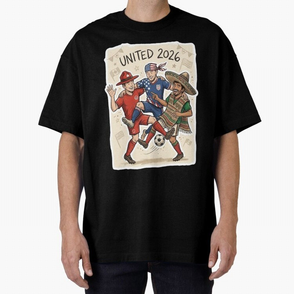 USA Canada Mexico Football Fans Classic T-Shirt Feel the Roar of FIFA World Cup 2026 Built around Neymar, Haaland and Cristiano Ronaldo, Spain and Netherlands Energy, Match Day Excitement, Supporter Culture, Golden Goals and Global Football