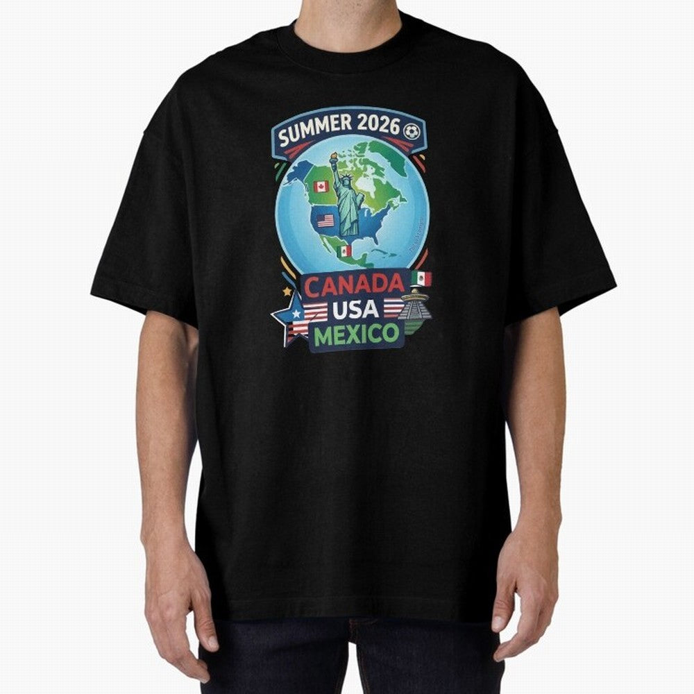 SUMMER 2026 SOCCER Classic T-Shirt Celebrate the FIFA World Cup 2026 USA Canada Mexico Journey through Messi, Neymar and Mbappe Highlights, Argentina, France and Brazil Pride, Fan Favorite Moments, National Team Passion, Big Match Drama and Soccer