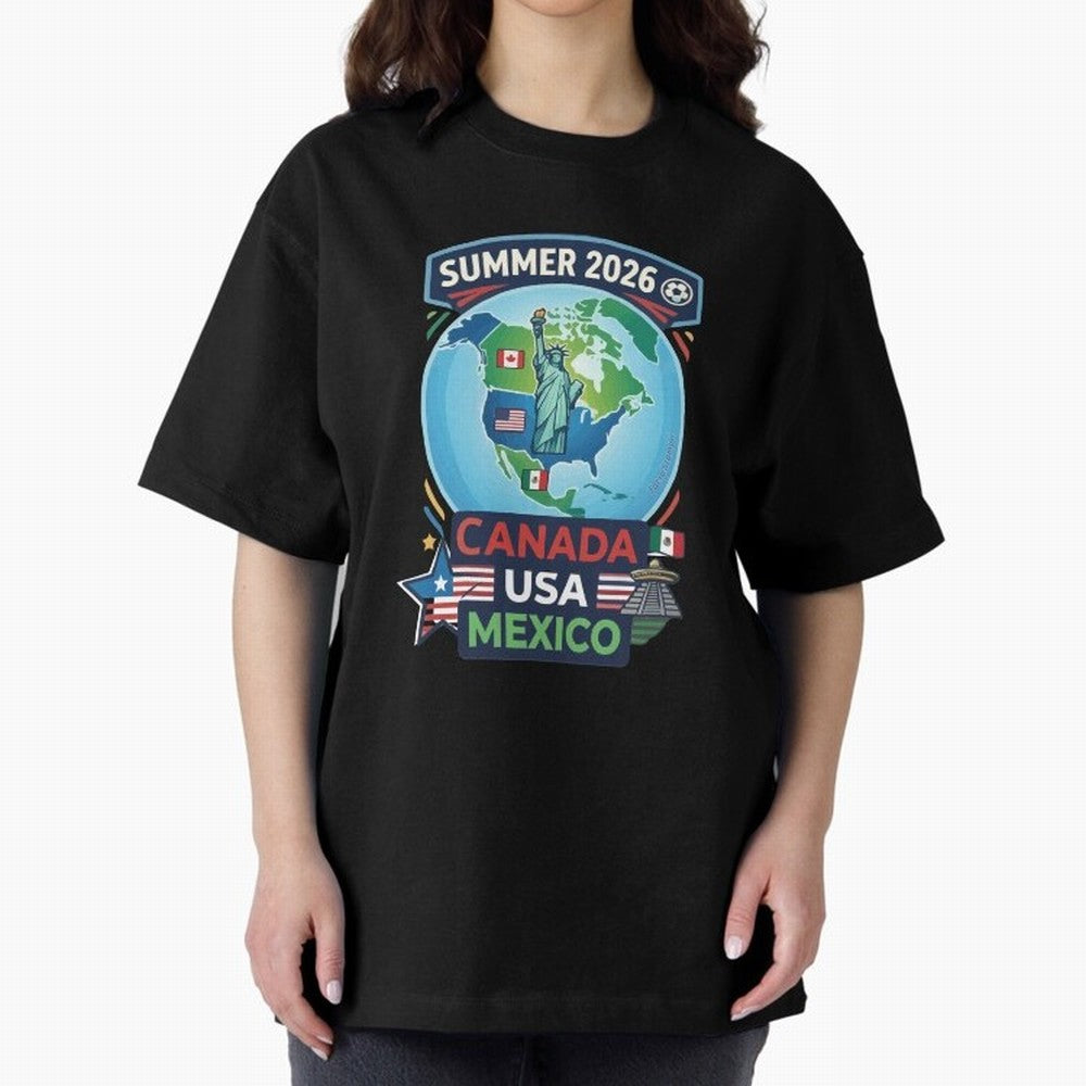 SUMMER 2026 SOCCER Classic T-Shirt Celebrate the FIFA World Cup 2026 USA Canada Mexico Journey through Messi, Neymar and Mbappe Highlights, Argentina, France and Brazil Pride, Fan Favorite Moments, National Team Passion, Big Match Drama and Soccer