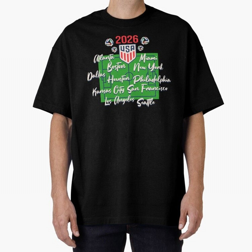 USA 2026 Go United States Sport USA Team Classic T-Shirt Honor the Football Icons of Global Football Passion for FIFA World Cup 2026 USA Canada Mexico, Capturing Mbappe, Brazil, Portugal and Argentina, Sports Nostalgia, International Competition,