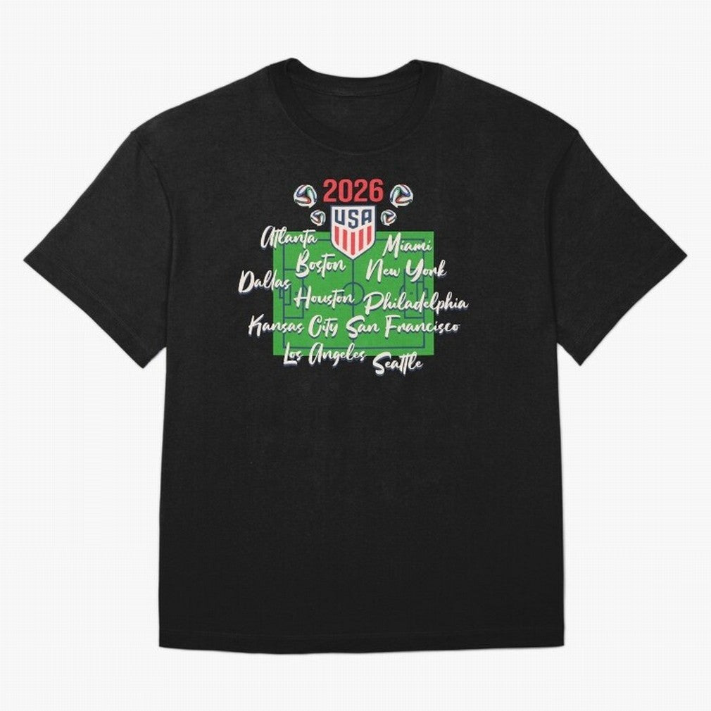 USA 2026 Go United States Sport USA Team Classic T-Shirt Honor the Football Icons of Global Football Passion for FIFA World Cup 2026 USA Canada Mexico, Capturing Mbappe, Brazil, Portugal and Argentina, Sports Nostalgia, International Competition,