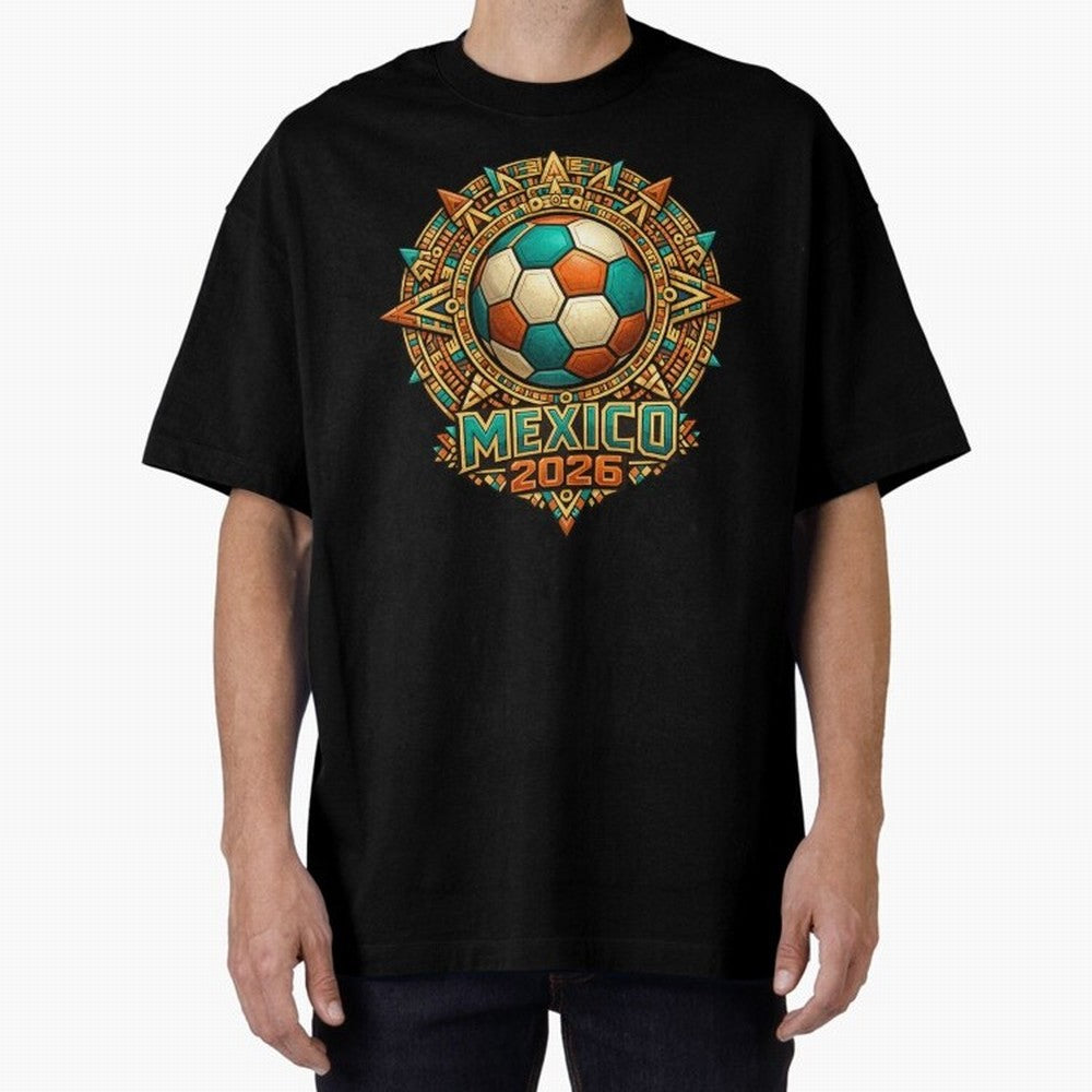 Mexico 2026 World Cup T-Shirt - Aztec Soccer Design - Mexican Heritage Football Tee Classic T-Shirt Remember Iconic Moments from the FIFA World Cup 2026 Journey through Messi Highlights, Argentina Pride, Match Day Excitement, Supporter Culture,