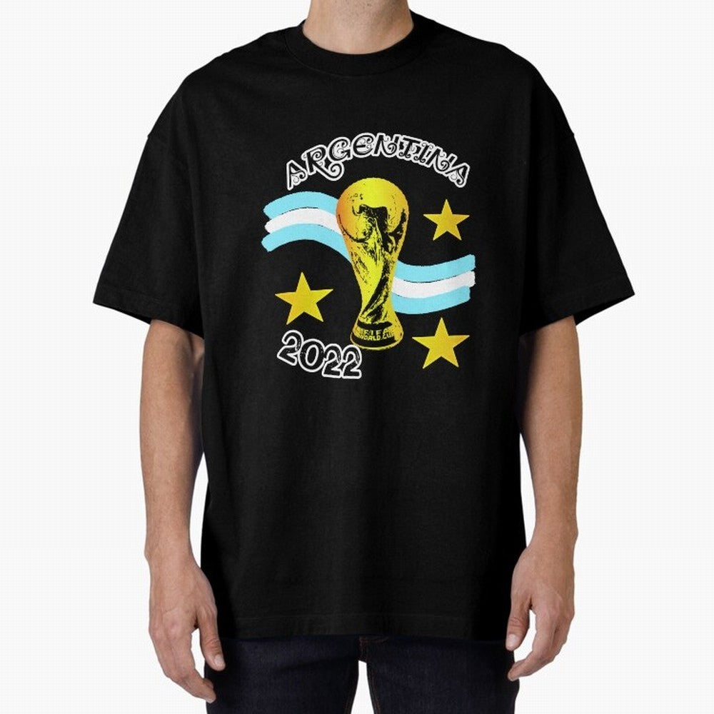 Argentina 2022 Classic T-Shirt Cheer for FIFA World Cup 2026 Group Stage Highlighting Messi, CR7 and Mbappe, Argentina Energy, Supporter Pride, Iconic Celebrations, Legendary Names and Global Match Day Energy; Made for Collectors Who Enjoy Iconic