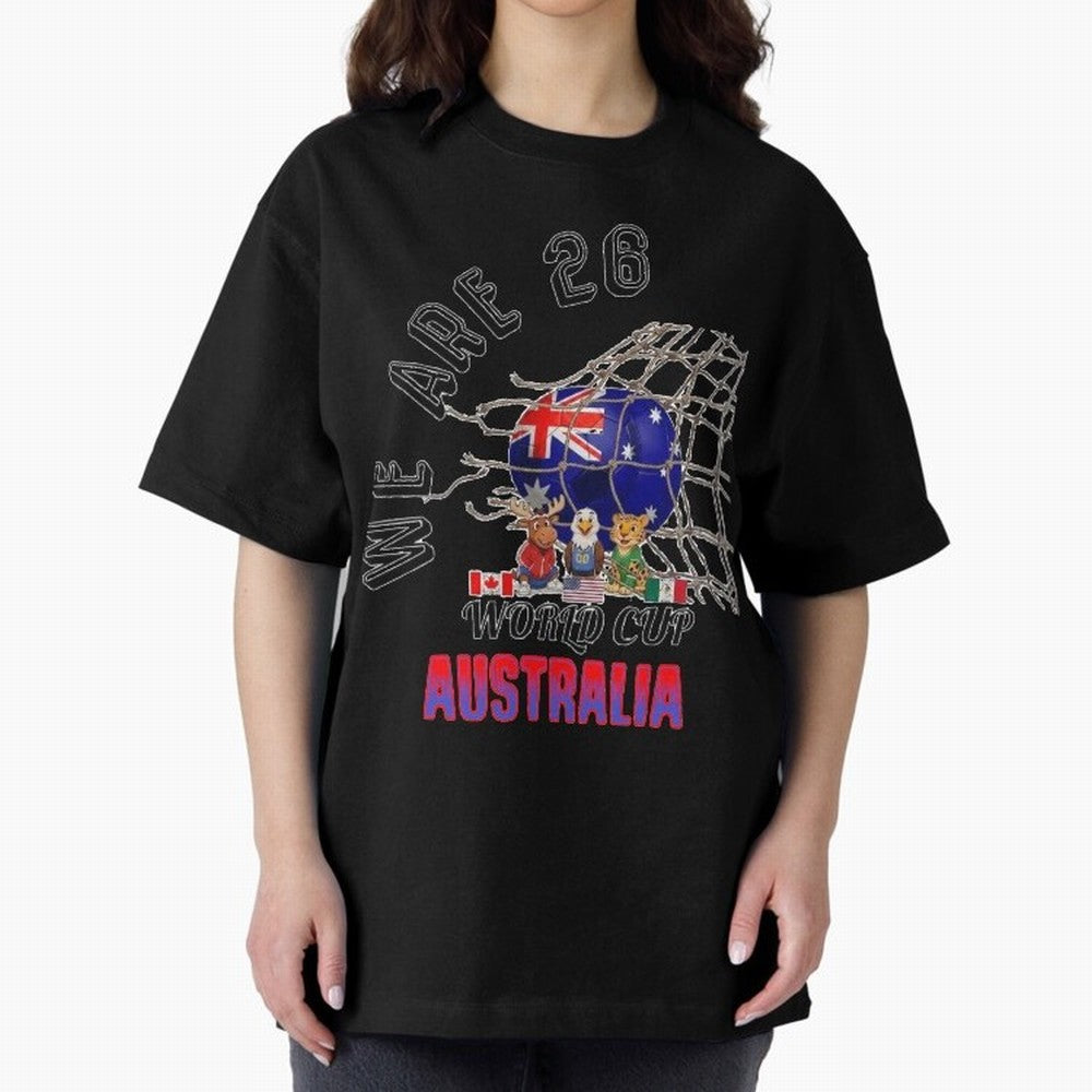 World cup 26 - Australia Classic T-Shirt Experience FIFA World Cup 2026 Group Stage for Fans of CR7 and England and Germany, Bringing Supporter Pride, Iconic Celebrations, Legendary Names and Global Match Day Energy; Great for Supporters Who Love
