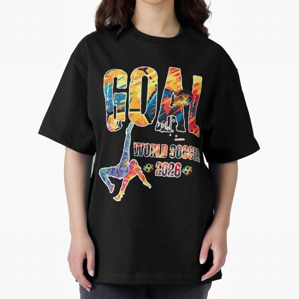 Goal World Soccer Championship 2026 Classic T-Shirt Capture Stadium Memories from FIFA World Cup 2026 Group Stage Built around Neymar, Germany Energy, Classic Soccer Heritage, Championship Pressure, Fan Loyalty and International Pride; Perfect for