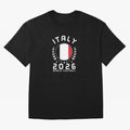 World Cup 2026 Italy Football Fan Italian Supporter T-Shirt_88563599 Classic T-Shirt Make Your Look Match the FIFA World Cup 2026 Journey through Mbappe and Neymar Highlights, France Pride, Retro Football Energy, Iconic Rivalries, Trophy Chase