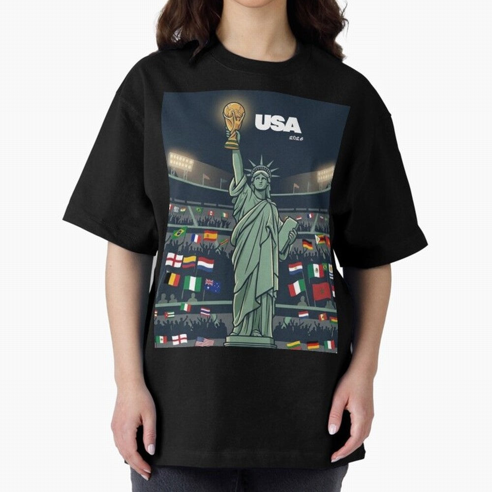World Cup USA 2026 Classic T-Shirt Celebrate Global Football Passion for FIFA World Cup 2026 Group Stage, Celebrating CR7, Germany, Global Supporter Spirit, Legendary Goals, National Colors and Tournament Celebration; Made for Collectors Who Enjoy