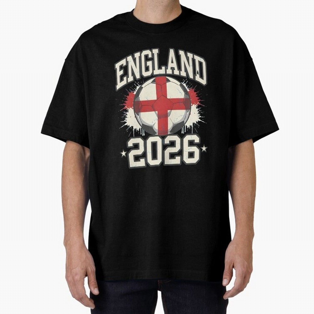 England 2026 World Cup for Football Fans and Teams Classic T-Shirt Share the Excitement of FIFA World Cup 2026 Group Stage Built around Haaland and Mbappe, Argentina and Brazil Energy, Soccer Culture, Superstar Moments, National Team Dreams and