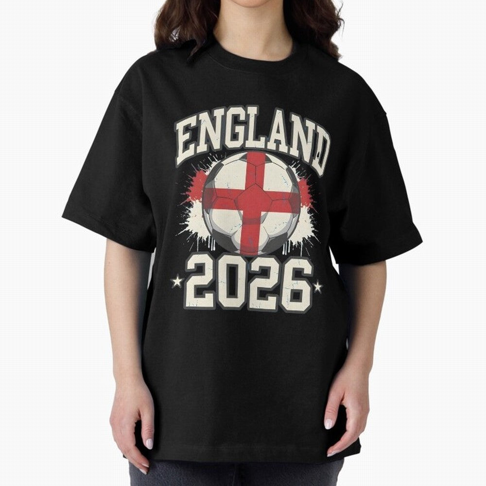 England 2026 World Cup for Football Fans and Teams Classic T-Shirt Share the Excitement of FIFA World Cup 2026 Group Stage Built around Haaland and Mbappe, Argentina and Brazil Energy, Soccer Culture, Superstar Moments, National Team Dreams and